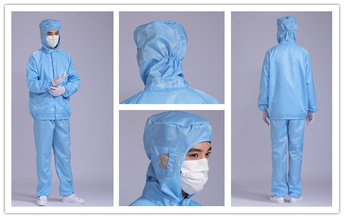無塵服，連帽分體服