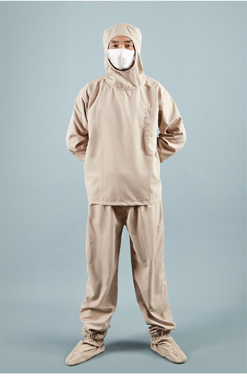 無(wú)塵服，分體服，連帽連腳無(wú)塵服